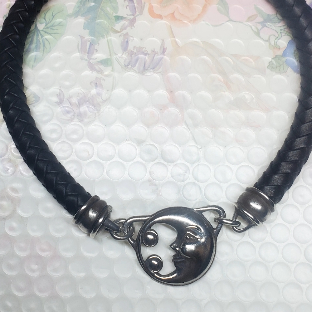 Kieselstein-cord Moon necklace
